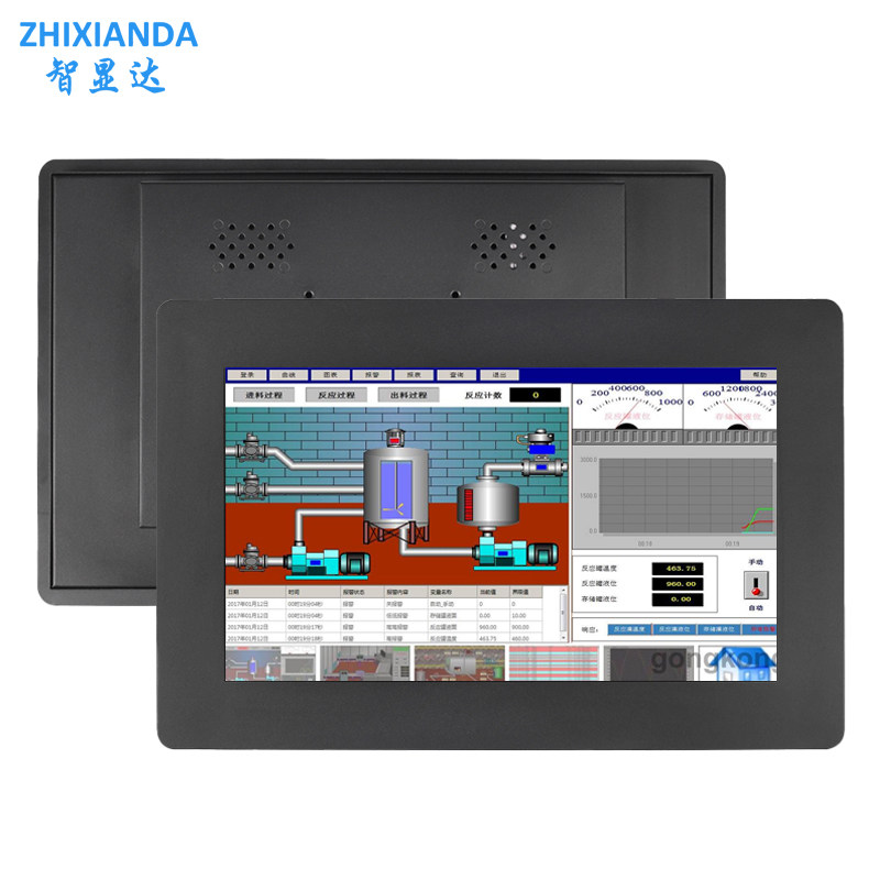 Embedded 13.3 Inch Panel Mount Industrial Touch Screen Monitor