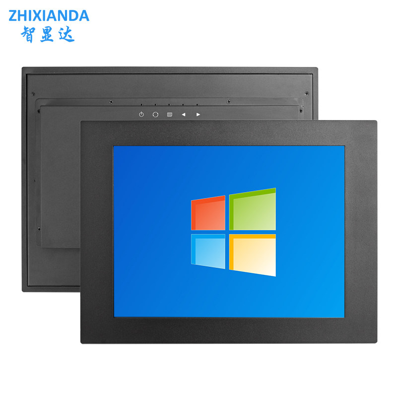 Embedded 12 Inch Panel Mount Industrial Touch Screen Monitor