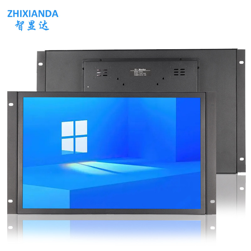Open Frame 19 Inch Widescreen Metal Case Industrial Touch Screen Monitor