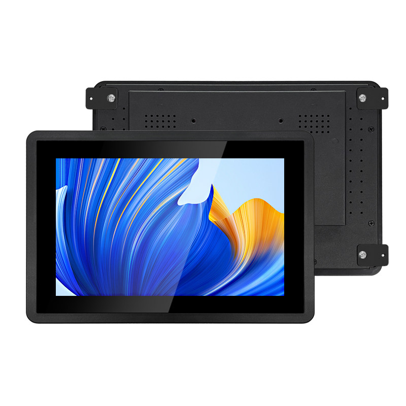Flat Panel 8 Inch Embedded Mount Industrial Touch Screen Monitor