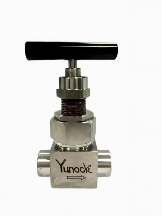 High temperature and high pressure stop valve