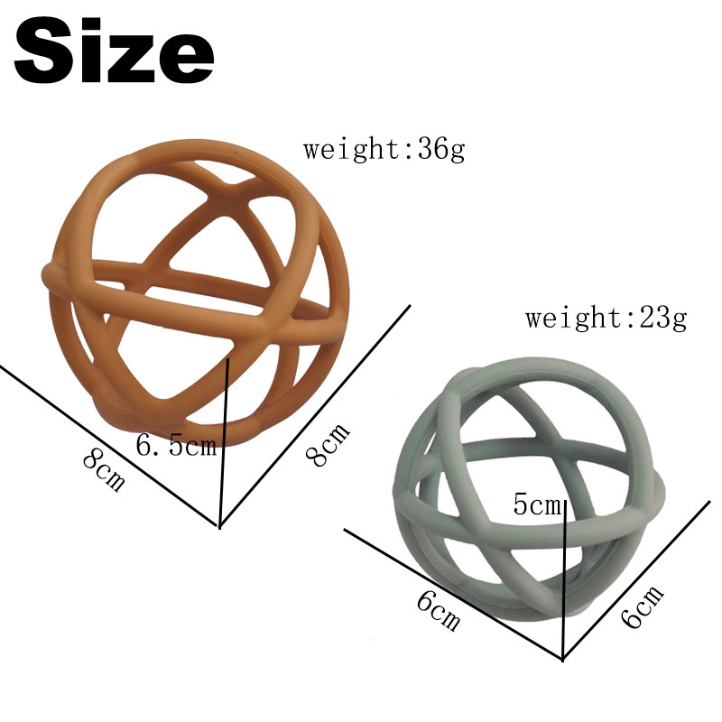 Silicone Baby Teething Ball