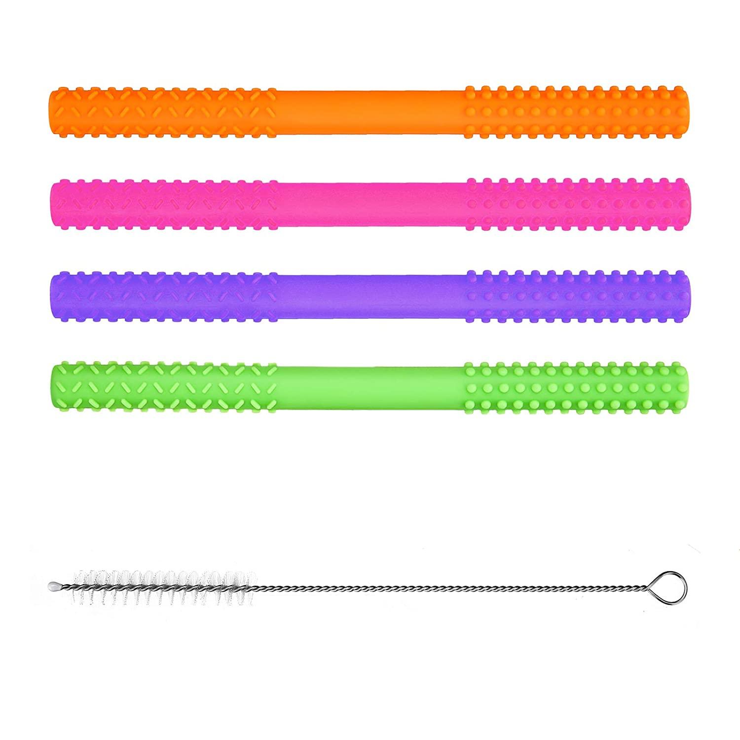 silicone teething tubes