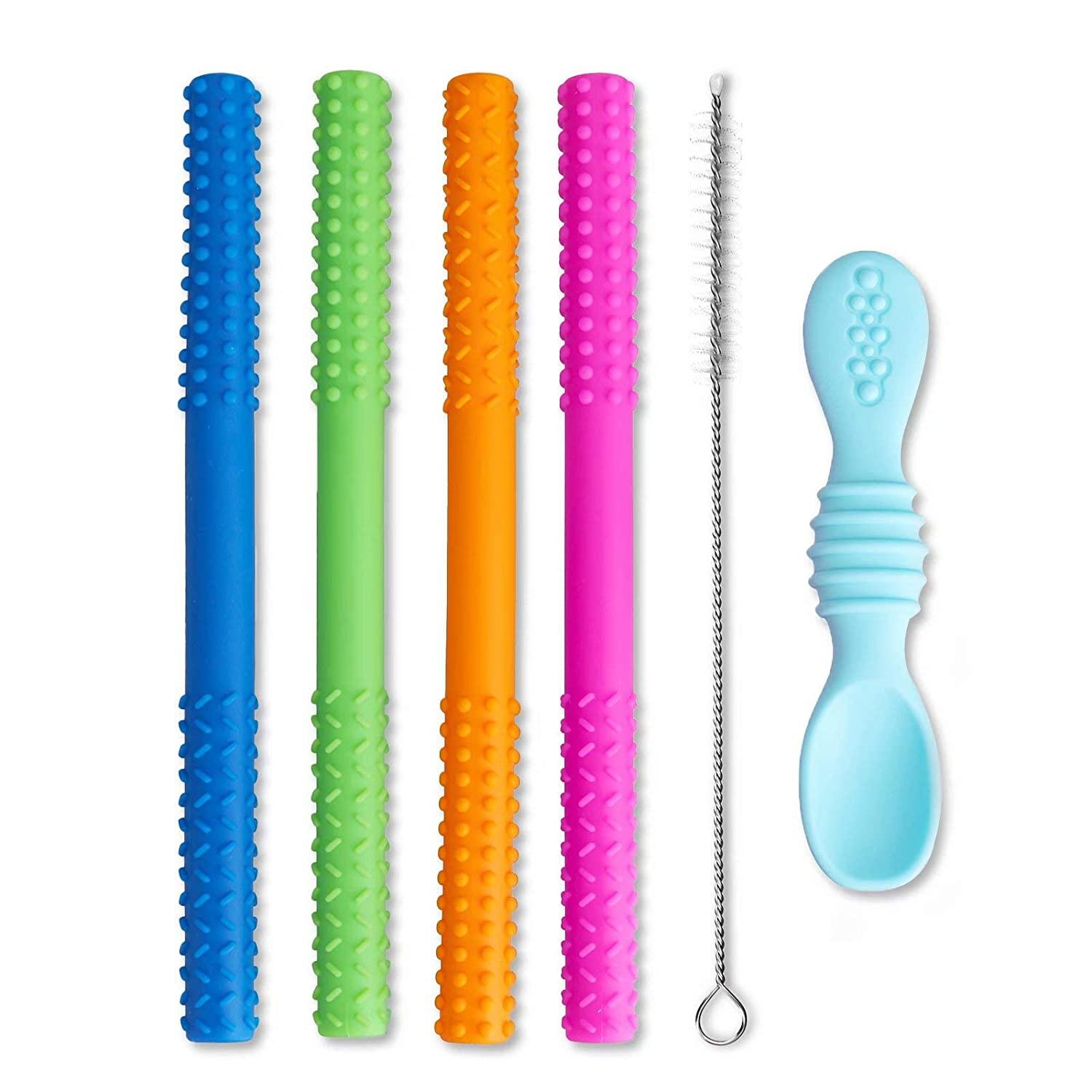 silicone teething tubes