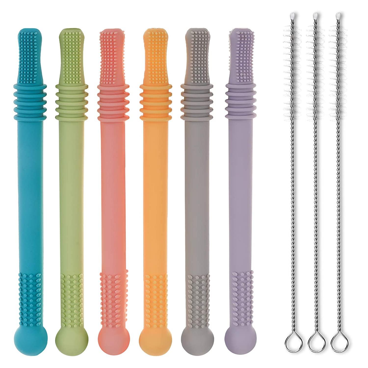 silicone teething tubes