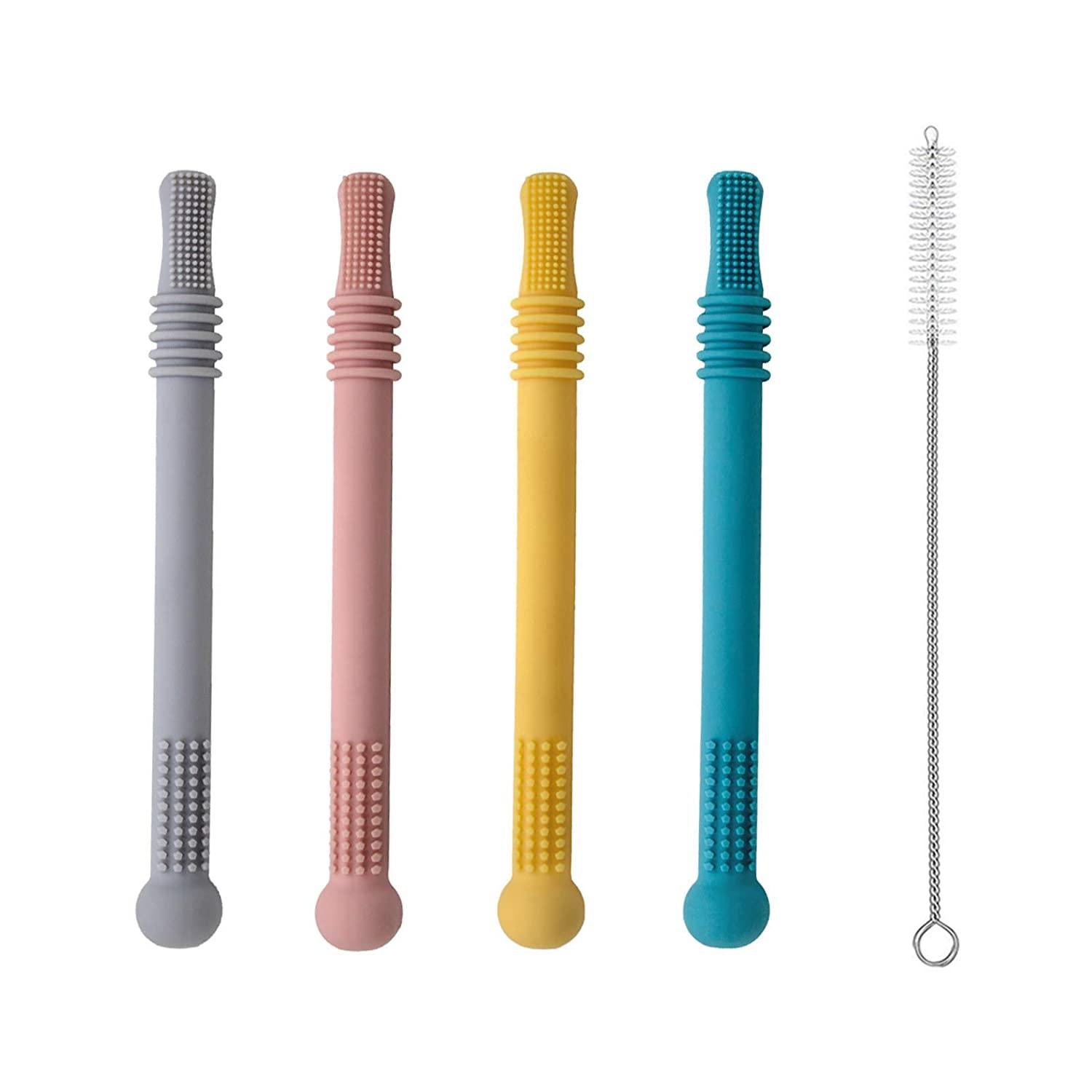 silicone teething tubes