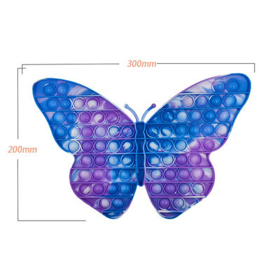 Butterfly shape pop fidget