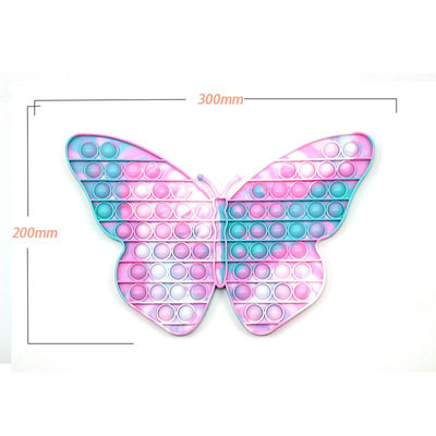 Butterfly shape pop fidget