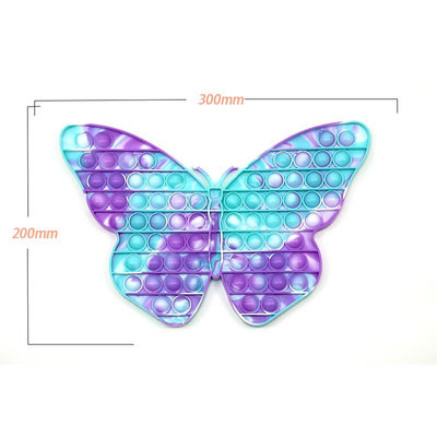 Butterfly shape pop fidget