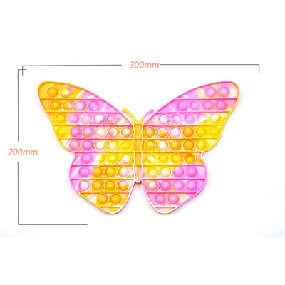 Butterfly shape pop fidget
