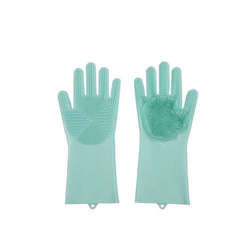 silicone washing gloves