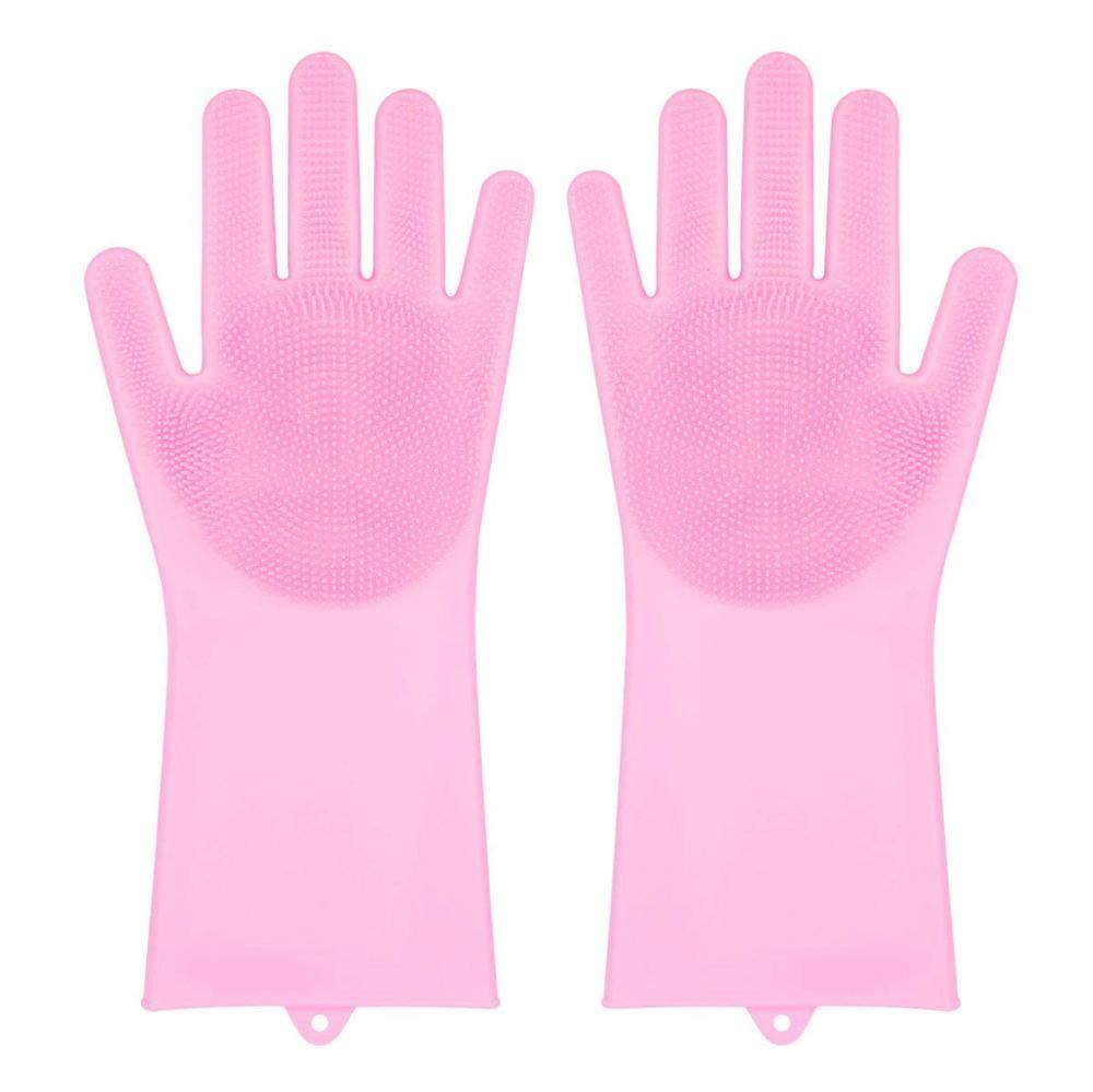 silicone washing gloves