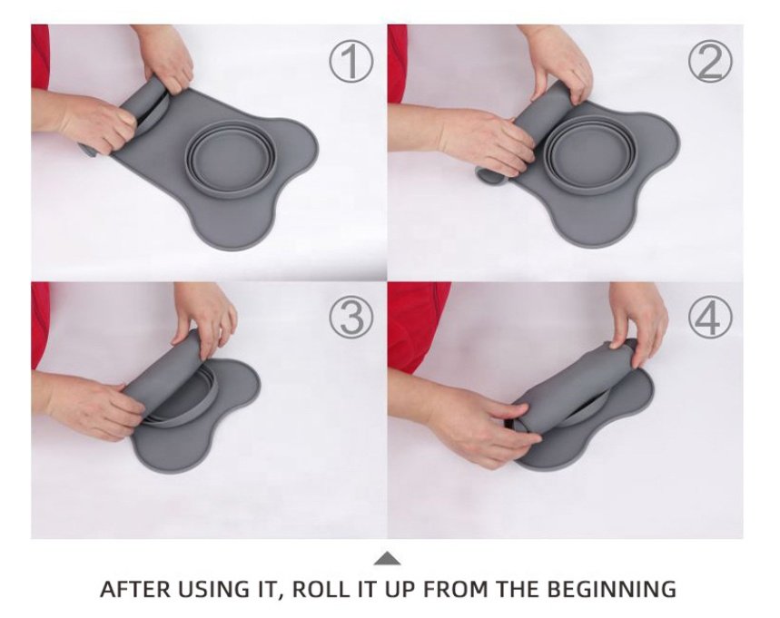 silicone pet feeding mat