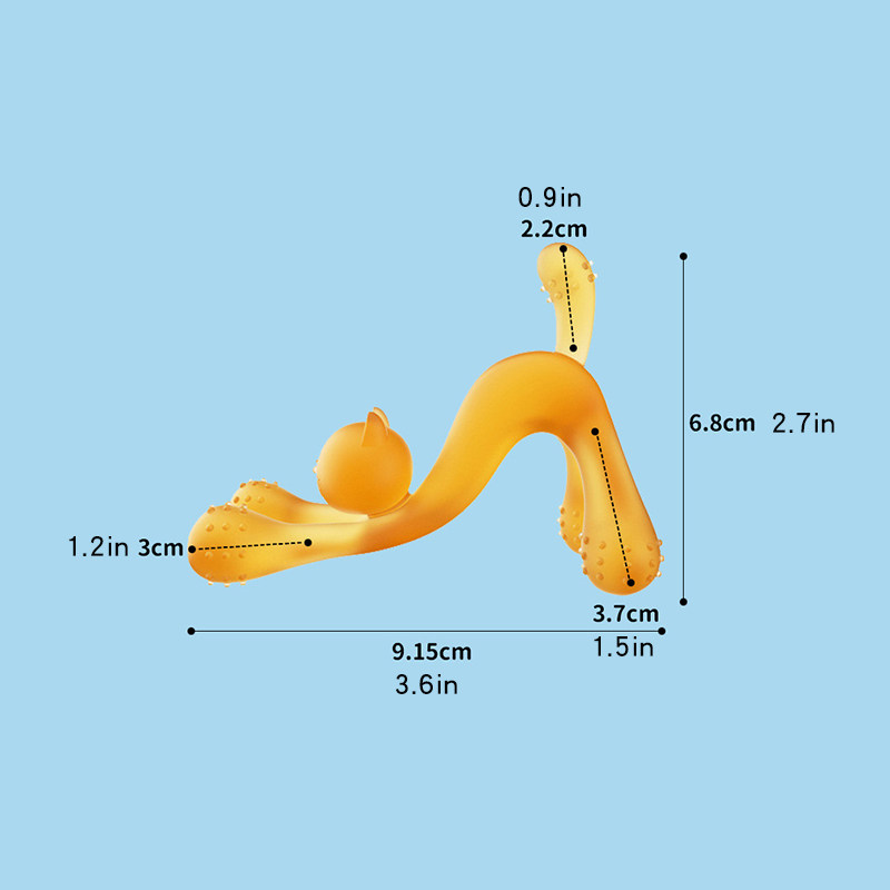 Leafree Natural Silicone New Design Animal Cat Teether Baby Teething Play Toy Infant Teether Silicone Baby Molars Teether