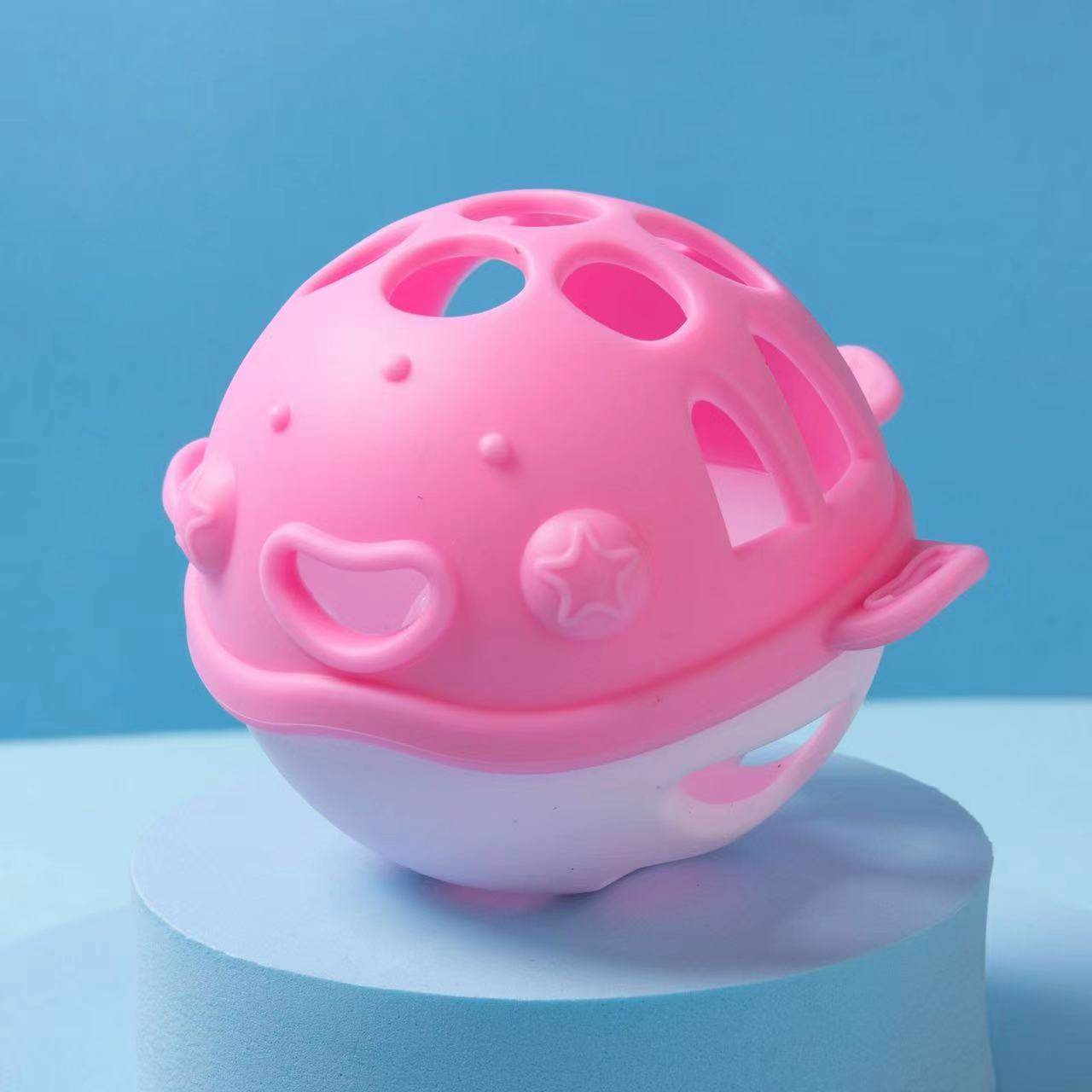 XFM Arrivals Silicone Baby Teether with Ring Heat Resistance Steam Disinfect Baby Silicone Teether