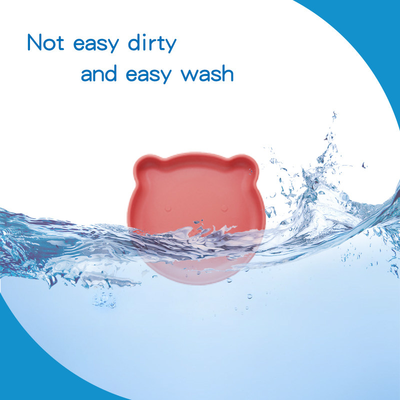 baby silicone Dining plate