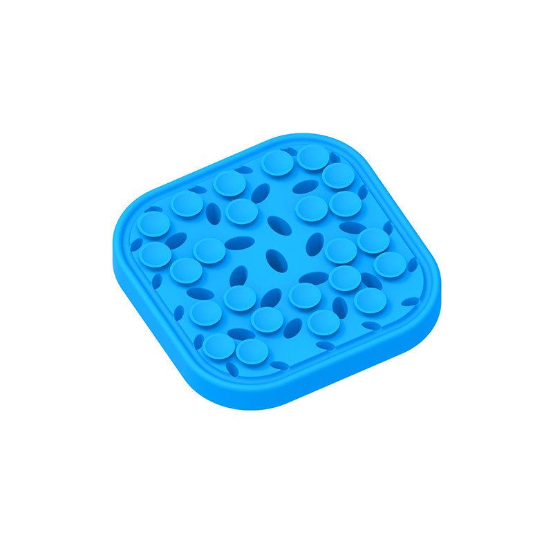Silicone pet square licking pad
