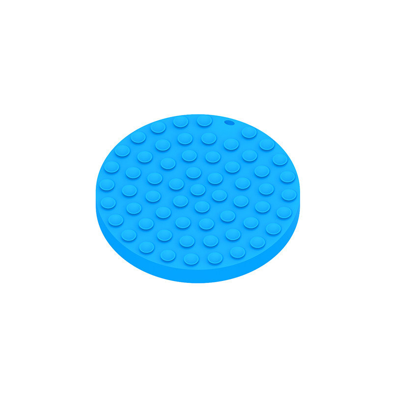 Silicone pet circular multifunctional licking pad