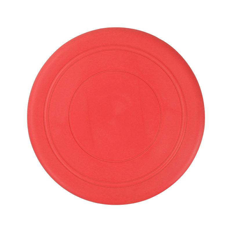 Frisbee Bite resistant Dog Toy Soft Frisbee Floatable Throwing Interactive Dog Training Toy