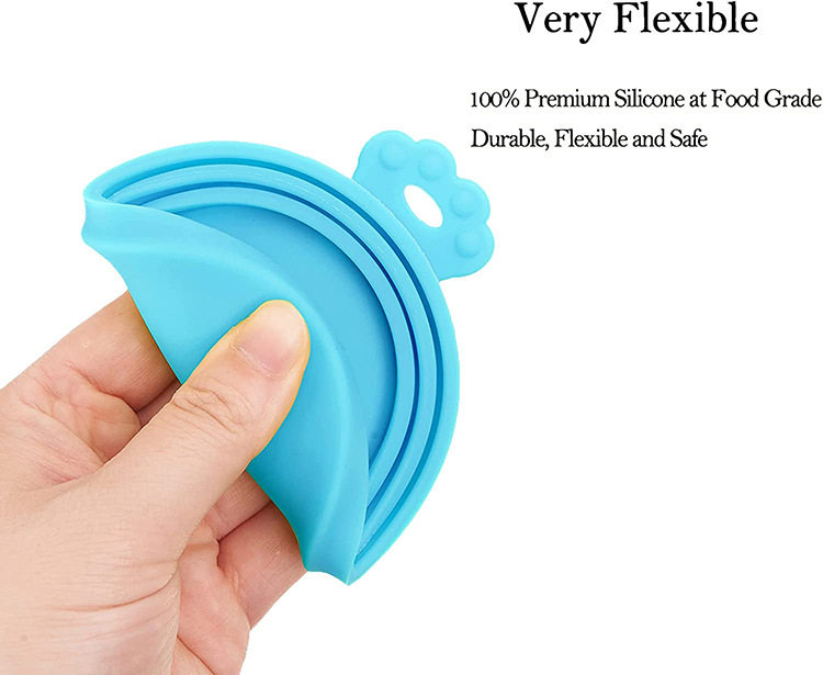 Silicone pet can lid preservation lid cat and dog food sealing lid