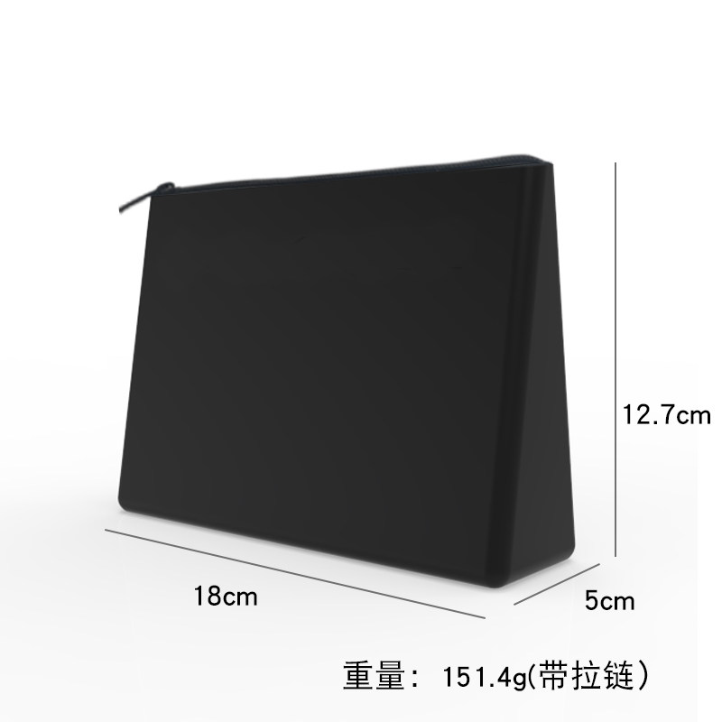 2024 Newest Silicone Makeup Bag Travel Cosmetic Storage Large Pouch Case for Beauty Tools