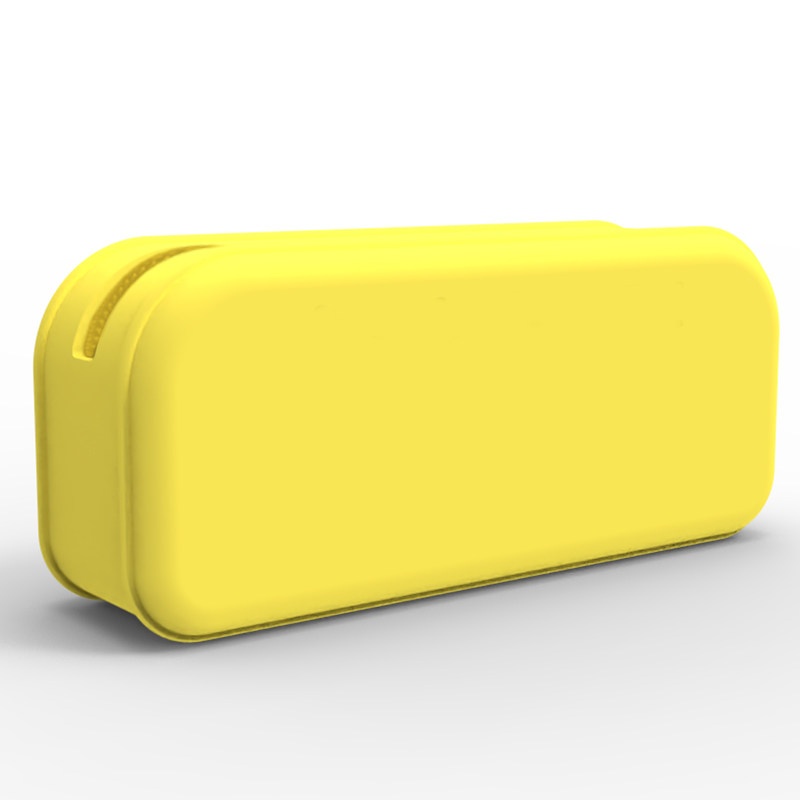 Silicone Makeup Cosmetic Bag Portable Brush Case Organizer Holder for Traveling Waterproof Easy Cleaning Cute Bag with Zipper