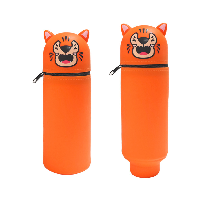 2025 Newest Food Grade Silicone Tiger Pen Holder