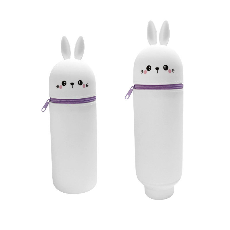 2025 Newest Food Grade Silicone Rabbit Pen Holder