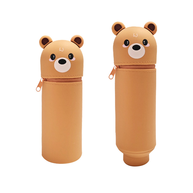 2025 Newest Food Grade Silicone Bear Pen Holder