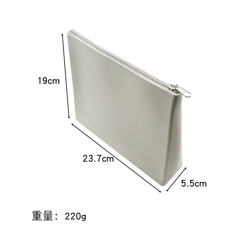 2025 Newest Food Grade Silicone Makeup Bag