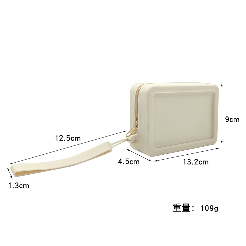 2025 Newest Food Grade Silicone Makeup Bag