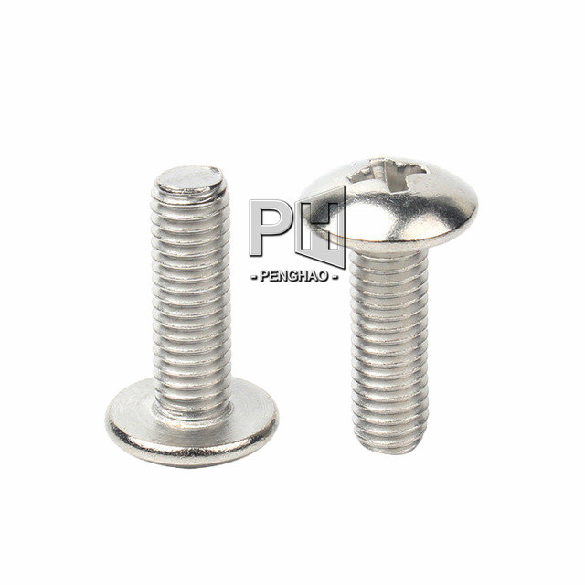 Large flat head screw