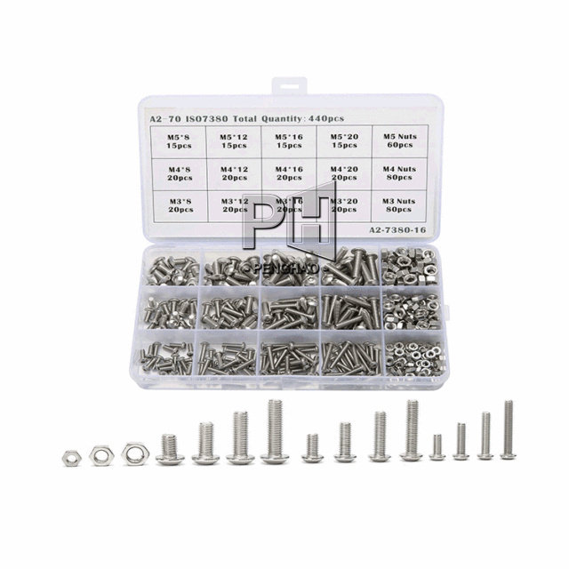 Hexagon socket screw set