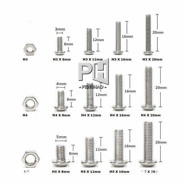 Hexagon socket screw set