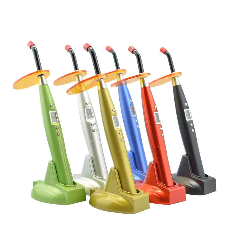 WISEDENT - Colorful Led Dental Curing Light Plastic Light Cure BR-605 Light Cure