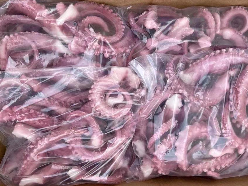 Frozen Squid Tentacle Cut