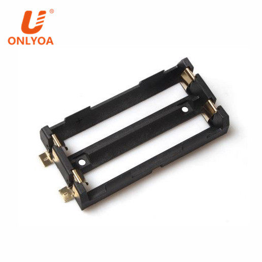 Hot selling 1x 2x 18650 1048 li-ion SMT Batteries Holder Box With Bronze Pins