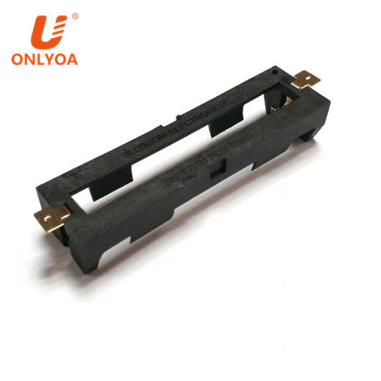 Hot selling 1x 2x 18650 1048 li-ion SMT Batteries Holder Box With Bronze Pins