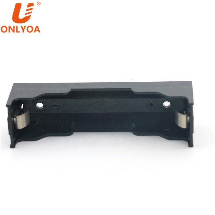 ONLYOA 1 Cell Li-ion 18650 3.7V lithium battery holder with PC pins