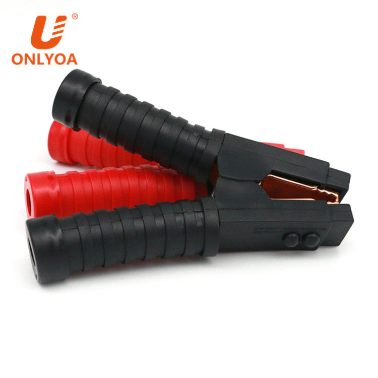 Fully Insulated 500A Large Car Battery Terminal medical Alligator Crocodile Clip