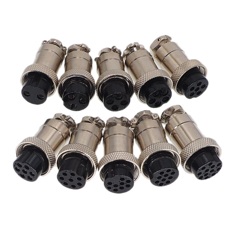 ONLYOA high quality GX20 M20 2 3 4 5 6 7 8 9 10 15pin pcb panel mount Circular Aviation Socket Plug Wire Panel Mount Connector