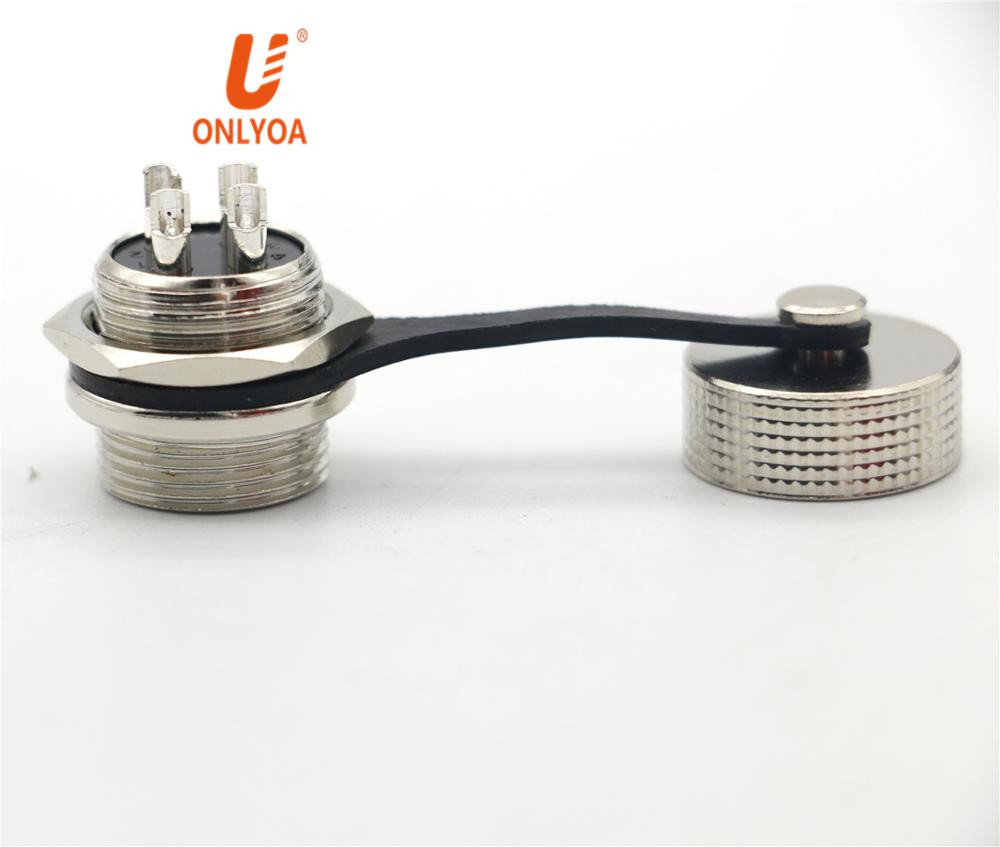 GX16  M16 2 3 4 5 6 7 8 9 10 Pin Waterproof IP67 Aviation plug socket circular connector