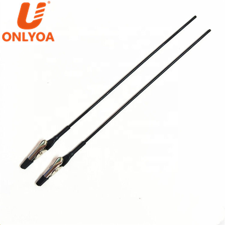 Onlyoa Diy Model Painting Clips Airbrush Hobby Model Parts Assembled Black Alligator Clip Long-Tailed Stick