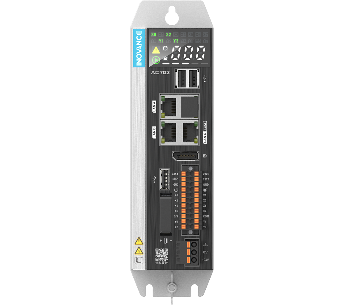 AC700系列高性能PLC（16軸的AC702 和  32軸的AC703）