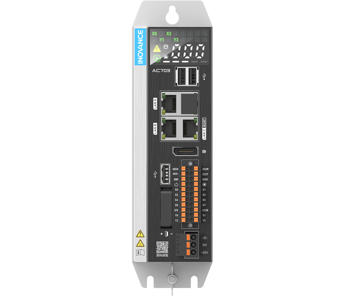 AC700系列高性能PLC（16軸的AC702 和  32軸的AC703）