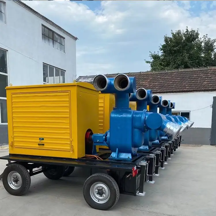 移动式防汛泵车