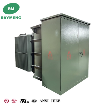 2500Kva Three Phase Pad Mounted Isolation Oil-Immersed Transformer 480V To 480Y IEEE ANSI C57