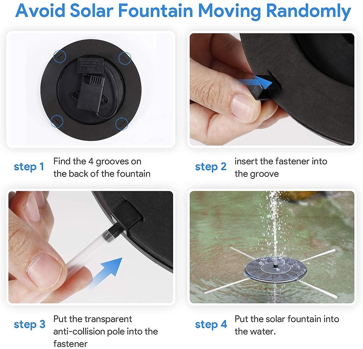 Solar Fountian AS01A