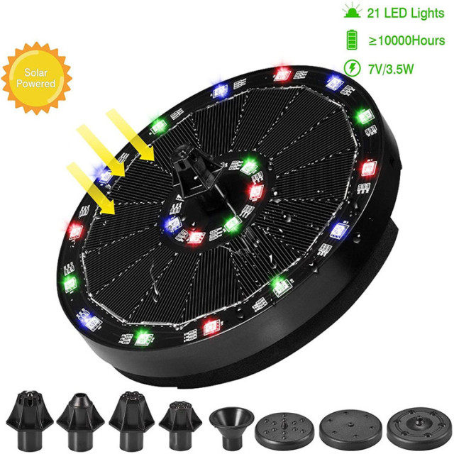 Solar Fountian  with LED SP02D