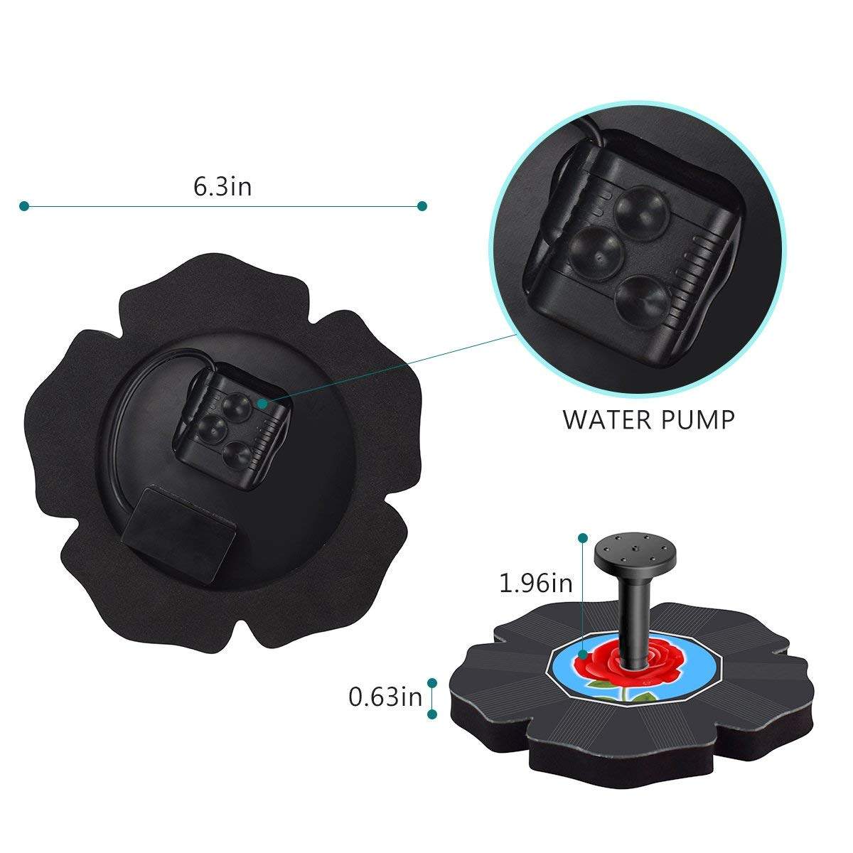 Solar Fountian AS60A